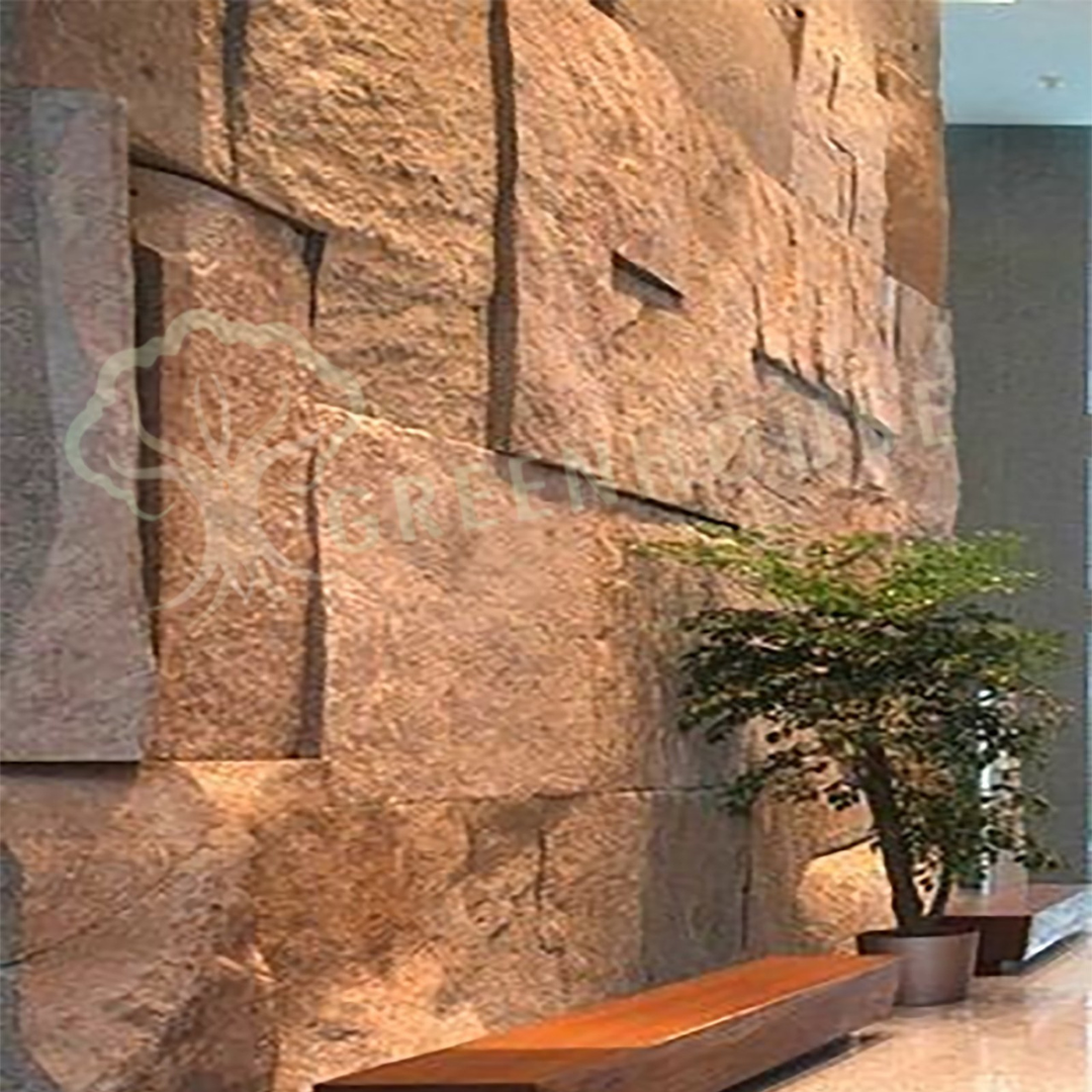 Interior Exterior FRP Stone Wall Panel Ultra Violet Resistant FRP Faux Rock Stone Artificial Rock Veneer Panel Faux stone Panel