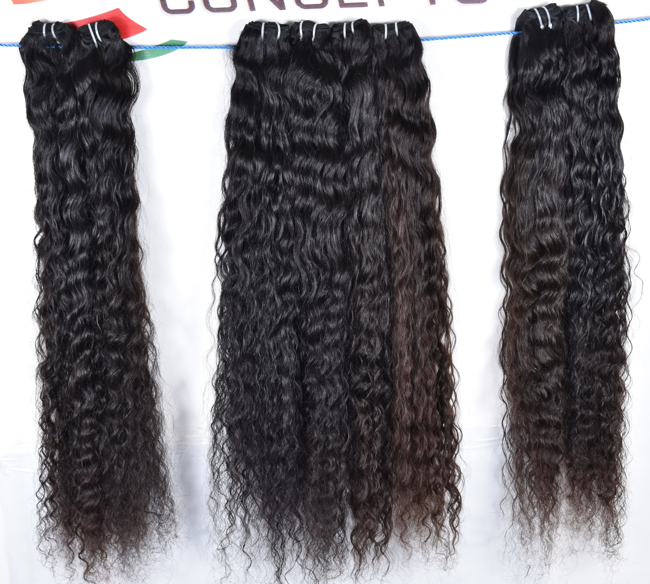 Raw Wholesale Virgin vendor No Chemical Processing Wavy Unprocessed Bundles Indian Human Hair extensions