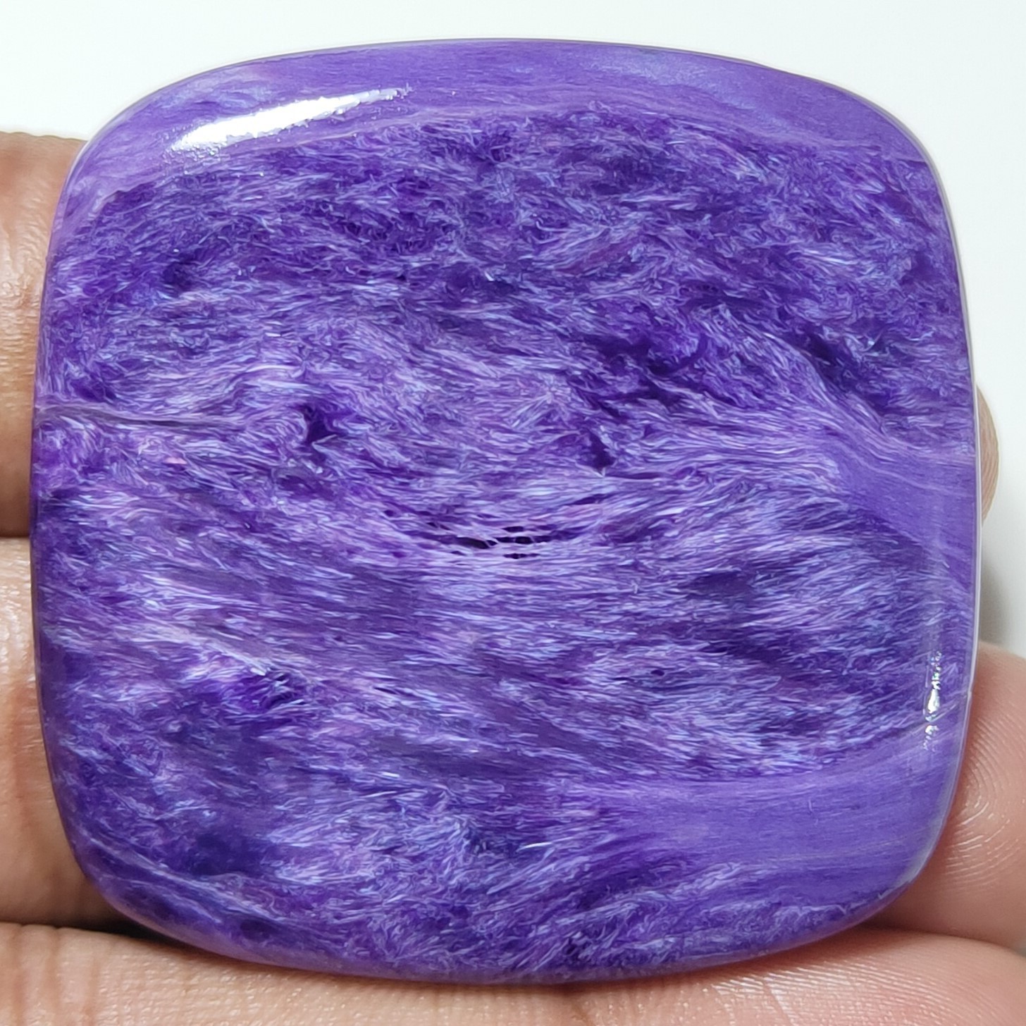 Top Grade Charoite Cabochon Wholesale Charoite Gemstone in Bulk Gemstone at Factory Prices 100%Natural Charoite Cabochon