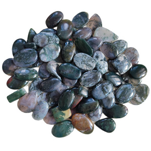 Wholesale Price Moss Agate Loose Gemstone Mix Shape & Size Moss Agate Cabochon Low price Moss Agate Lot Available For Jewelry