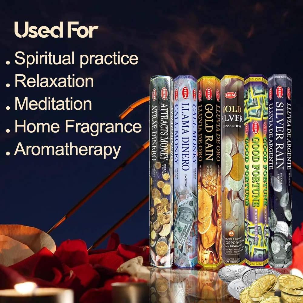 Top Quality Hem Precious Combo Incense Sticks Pack of 5 Essences Manufacturer and Exporter From India