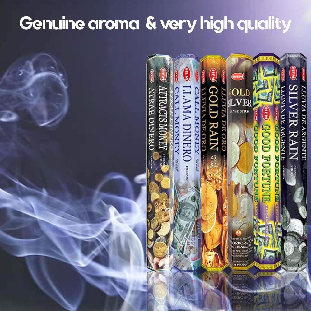 Top Quality Hem Precious Combo Incense Sticks Pack of 5 Essences Manufacturer and Exporter From India