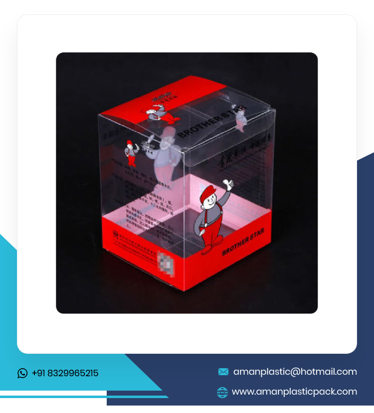 Custom PET Box New Design Bulk Supply Transparent Box PVC Customize Plastic Cosmetic PP Box