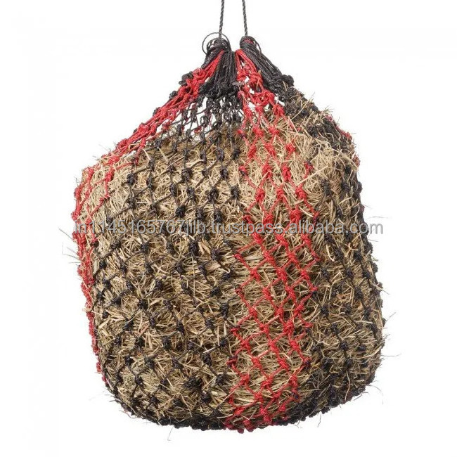 Hay Bags Pets Horses Sheep Feeding Supplies Super Bottom Slow Feeder Hay Nets Large Capacity Horse Hay Bag