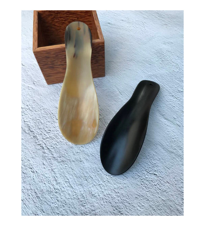 Real Ox Horn shoe Horn/ Short and Long shoehorn India/shoe horn long handle our best quality Natural Wooden Reducing Bending Ove