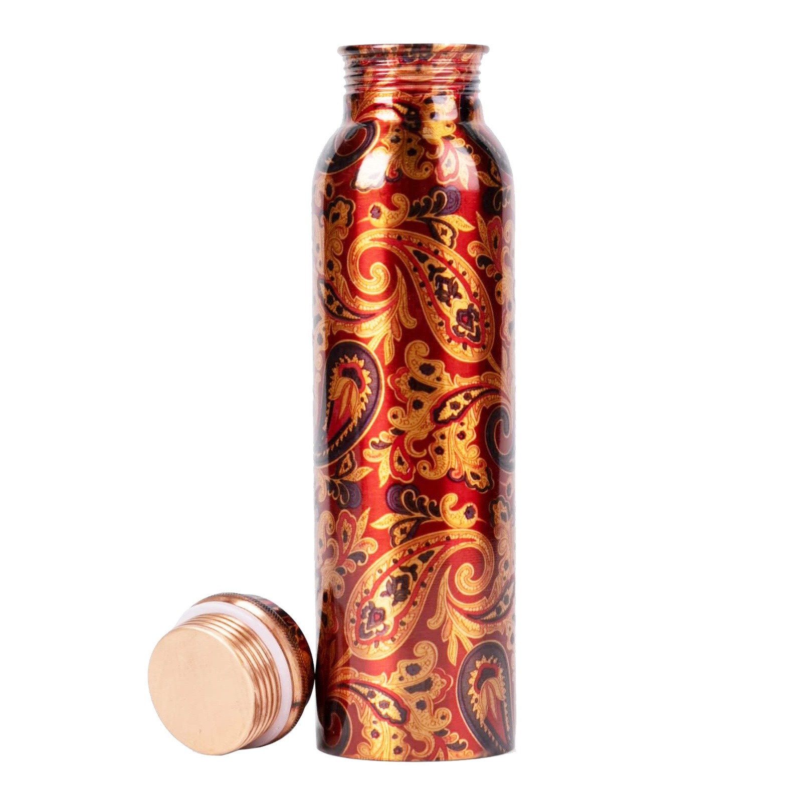 Ayurveda Benefits Copper Water Bottle Wholesale And High Quality Gym Copper Water Drinking Bottles hot low price copper bottle