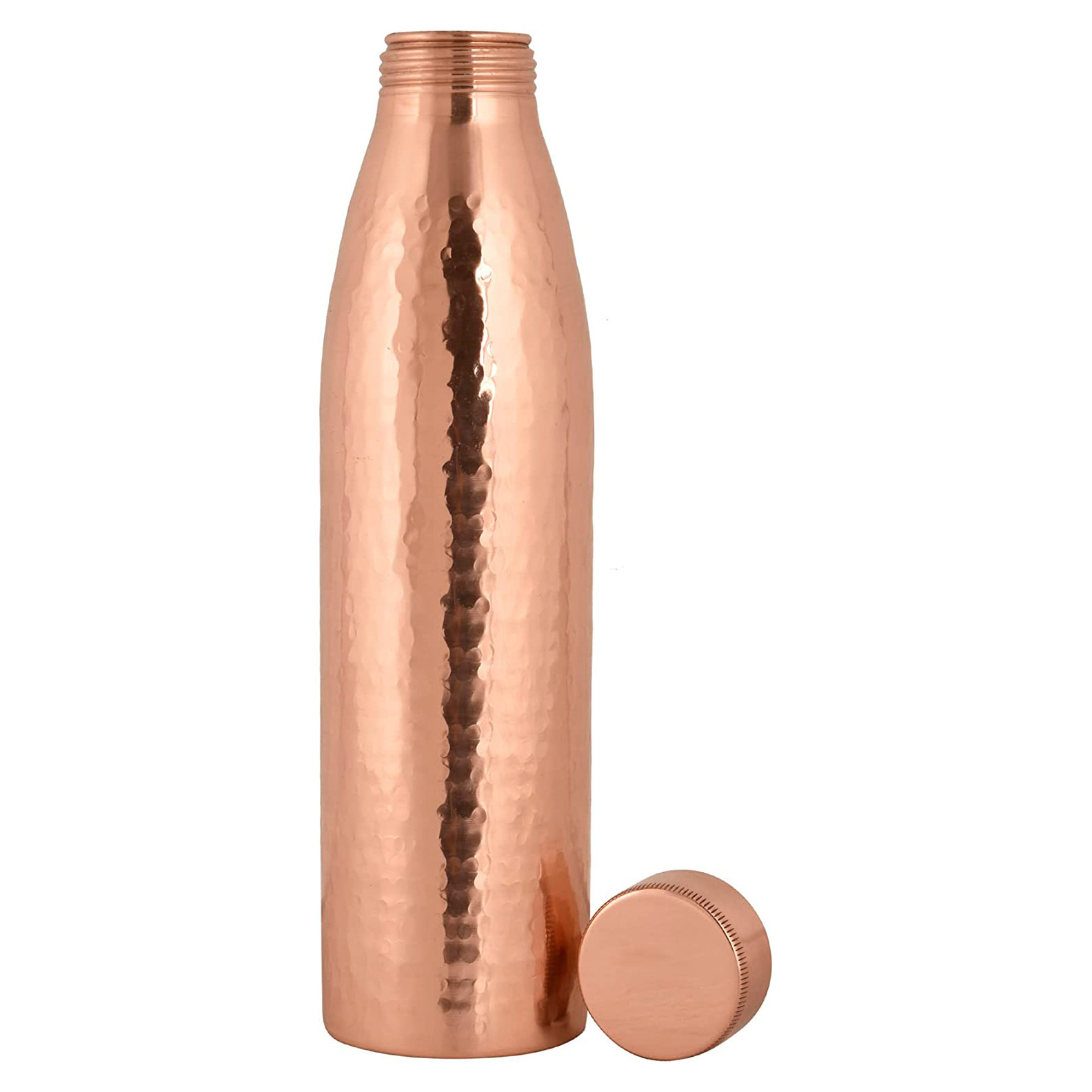 Ayurveda Benefits Copper Water Bottle Wholesale And High Quality Gym Copper Water Drinking Bottles hot low price copper bottle