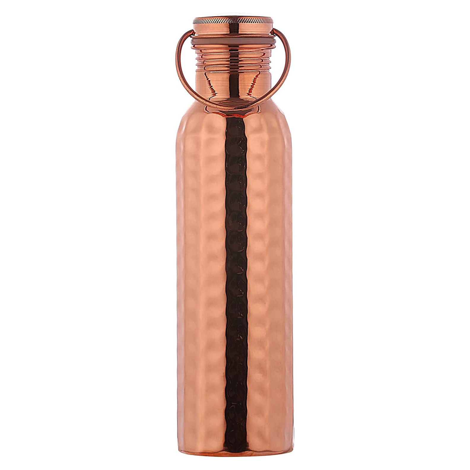 Ayurveda Benefits Copper Water Bottle Wholesale And High Quality Gym Copper Water Drinking Bottles hot low price copper bottle