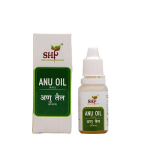 Ayurvedic Herbal Anu Oil Best Nasal Drops for Sinusitis Rhinitis Headache Hair Fall Root-Based with Cold-Relieving Feature