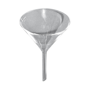 Filtration Funnel Glassware borosilicate are wide top and narrow bottom Radical Manufacturer