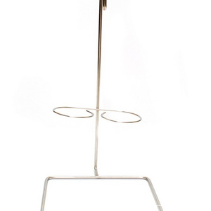 Stainless Steel Skewer Holder with Support With skewer green Steel available with and without support Made In India