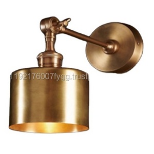 High Quality Modern Copper Led Wall Lamp Outdoor Brass Outside Lighting Wall Mounted Outdoor For Hotel Garden Corridor