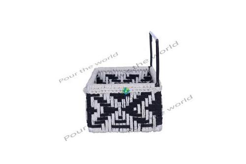 Hot On Sale Affordable Black and White Iron Wall Shelve for Bathroom Decor Use from Indian Exporter at Best Prices