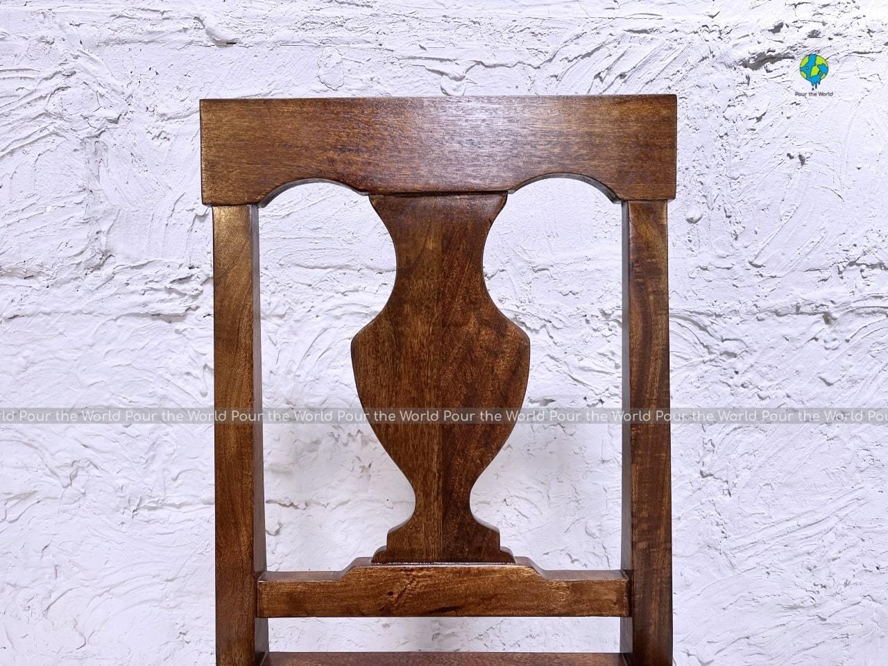 High On Demand Premium Handcrafted Mango Wood Dining Chair for Home and Garden at Wholesale Prices