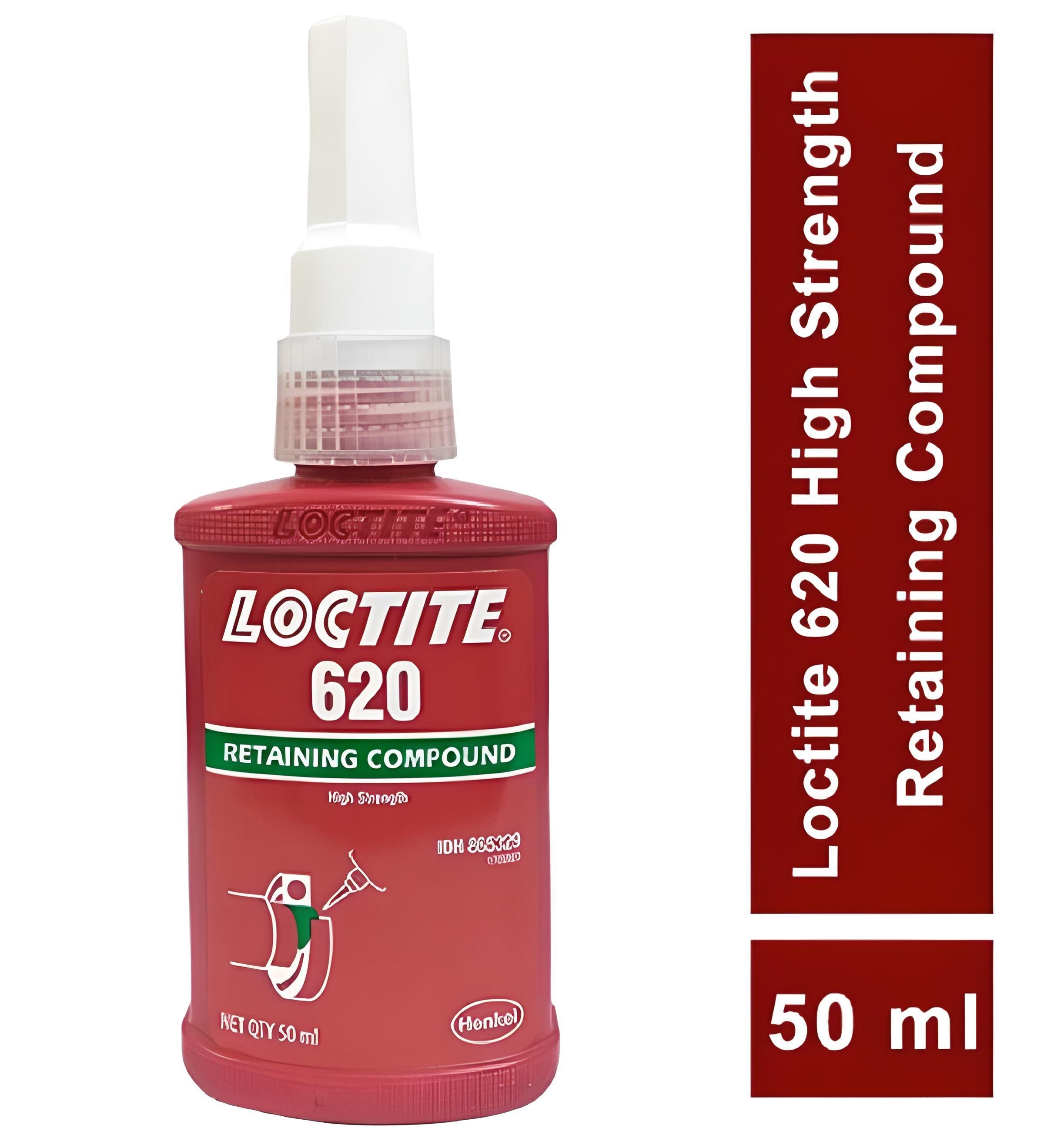 620 High Strength Retaining Compound Easy Disassembly Suitable for All Metal Threaded Assemblies - Glue 50 ML