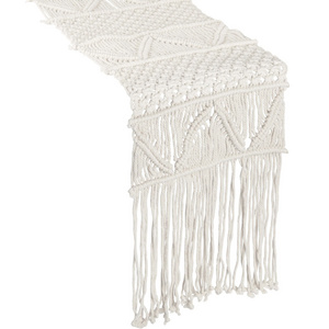 NATURE4U Macrame Boho Table Runner Hand Woven  Runners 13 x 84  bohemian wedding table runner