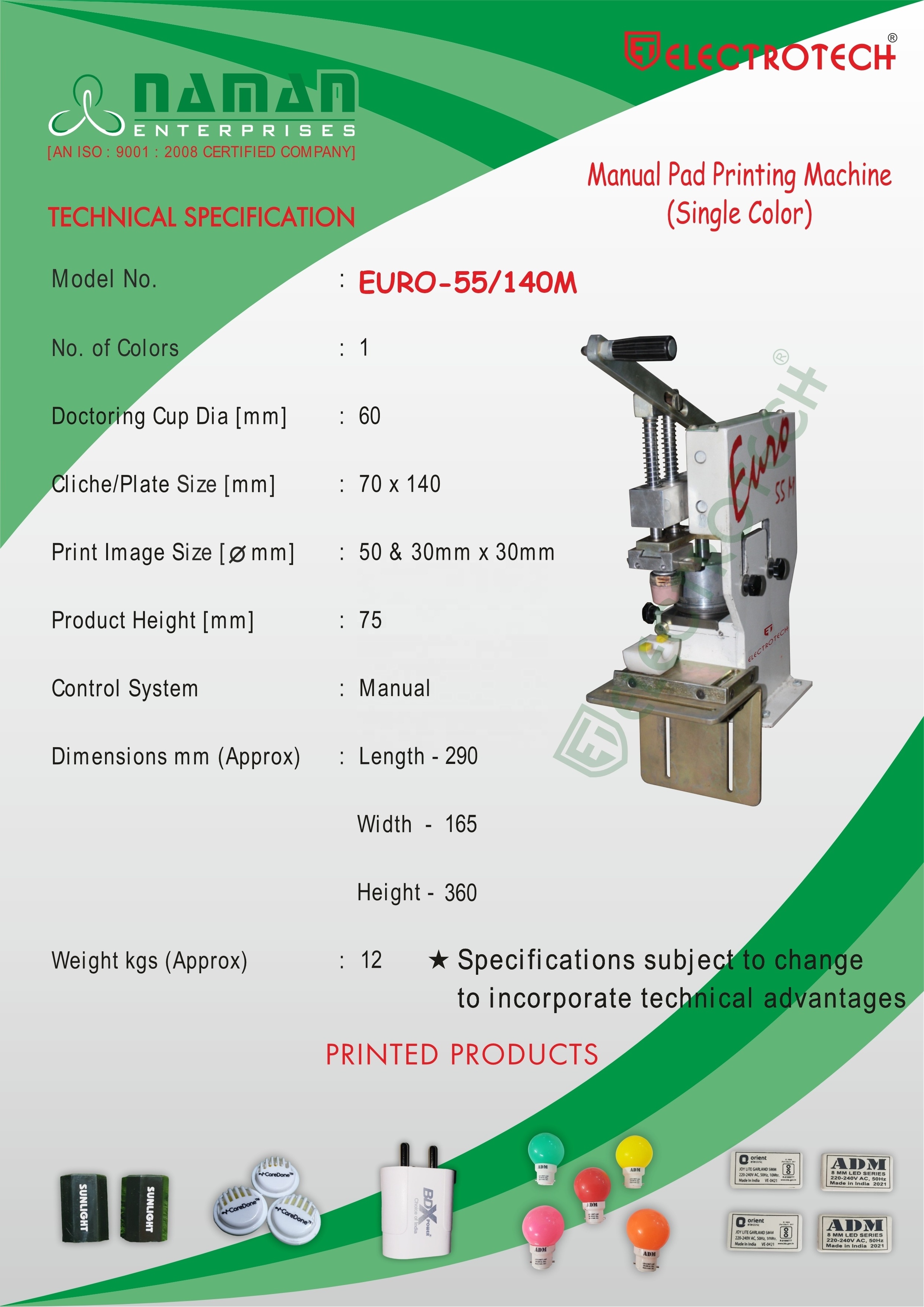 Manual Tampon Ink Cup Pad printing Machine For Small Products Economical Manual Pad Printer For Small Objects