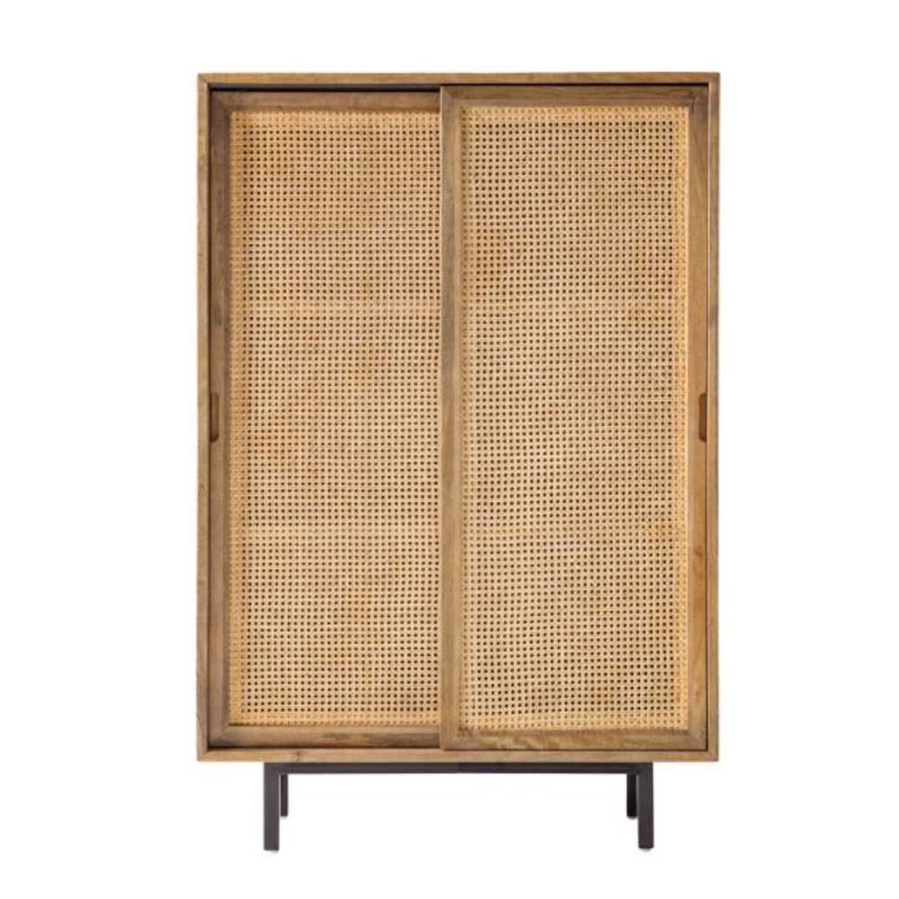 Best Quality furniture Solid Wood living room cabinets Rattan Style wardrobes With storage boxes And storage drawers home decors