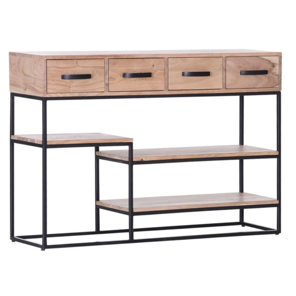 New 3 Drawers console tables living room cabinets Best wardrobes With Solid Wood storage boxes And metal crafts Legs tv stands