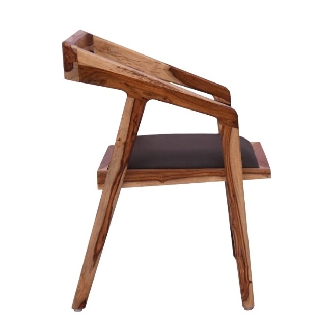 Modern New  living room chairs Simple Solid Wood office chair living room furniture hotel chairs With Metal Frame For Home