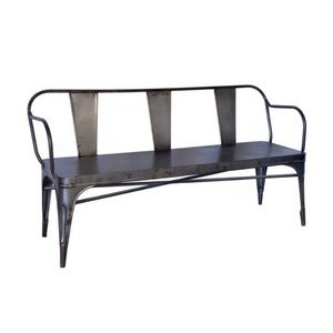 Factory Bench Garden Chair Industrial IRON Price Outdoor Patio Bench Outdoor Furniture Metal High Grade Patio Bench Modern