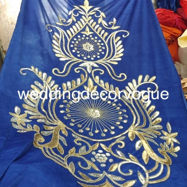 Buy Mehndi Decor Embroidered Backdrops Punjabi Mehndi CeremonyBackdrops Decoration