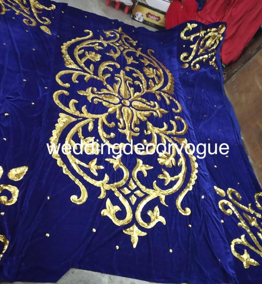 Buy Mehndi Decor Embroidered Backdrops Punjabi Mehndi CeremonyBackdrops Decoration