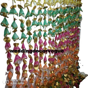 NET HANGING Wedding Ladies Sangeet Function Decoration Props Indian Wedding Event Stage Decoration Props Special Wedding Ceremon