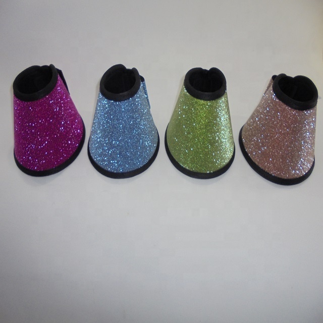 GLITTER BELL BOOT NEOPRENE BELL BOOTS DESIGNER FANCY DURABLE BELL BOOT  CUSTOMIZATION AVAILABLE