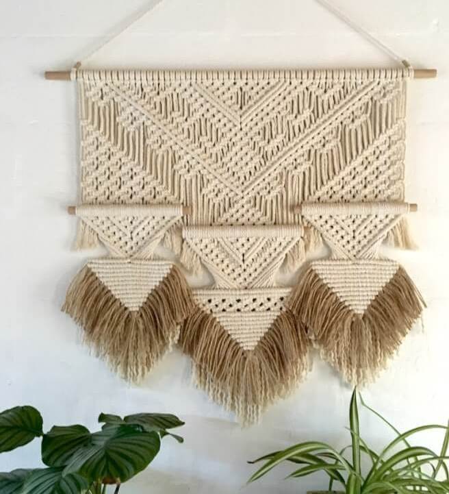 macrame wall hanging Handmade Wall Decor Woven Hanging Tapestry Boho Home Decor Art Macrame Wall hanging