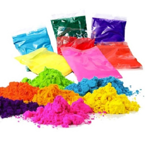 Hot selling Indian Holi powder color run powder Gulal Holi Colour Powder 100gm Sweet Fragrance Festivals Celebrations Parties