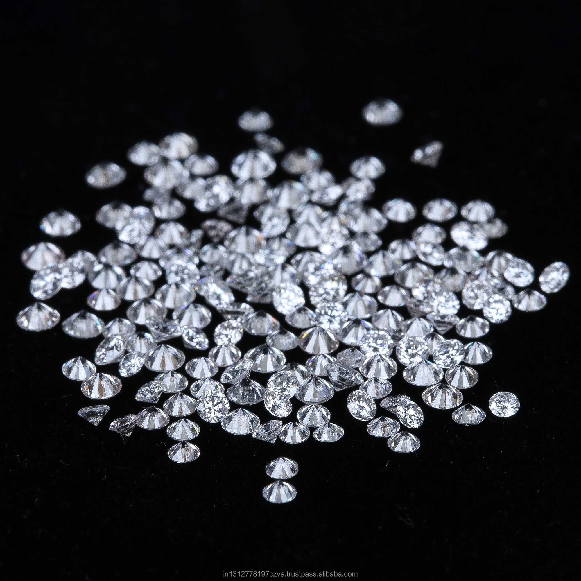 10 Ct. Round Cut VVS VS DEF Colour Clarity Hpht Diamonds Lot Loose Lab Grown Accent Diamonds for Jewellery