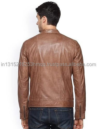 Leather Men Leather Solid Biker long Jacket best quality from India for all occasions best quality best in quality