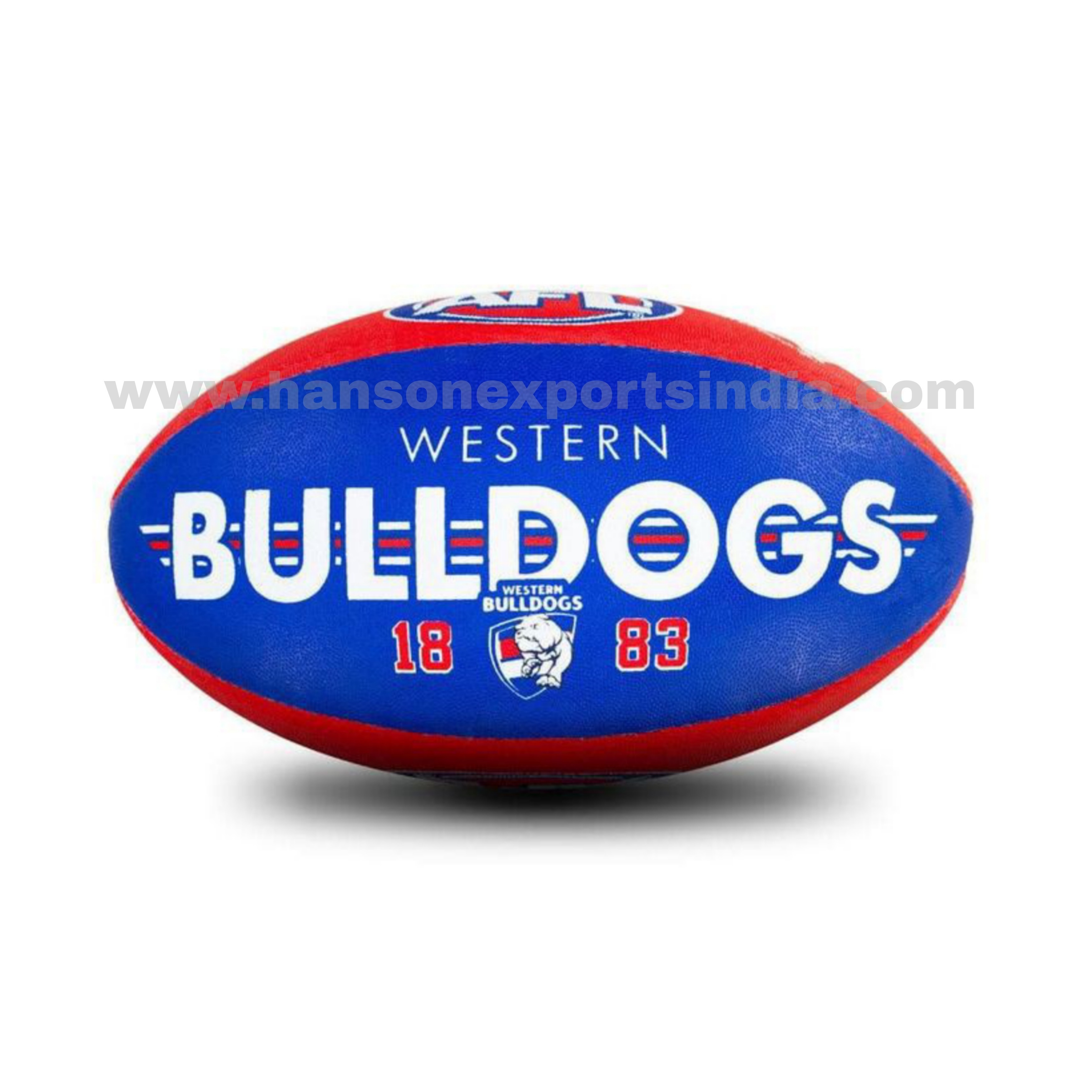 Top Rated High Quality Customized Logo And Design Australian Rules Football in Synthetic Rubber Material At Factory Price