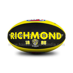 Top Rated High Quality Customized Logo And Design Australian Rules Football in Synthetic Rubber Material At Factory Price