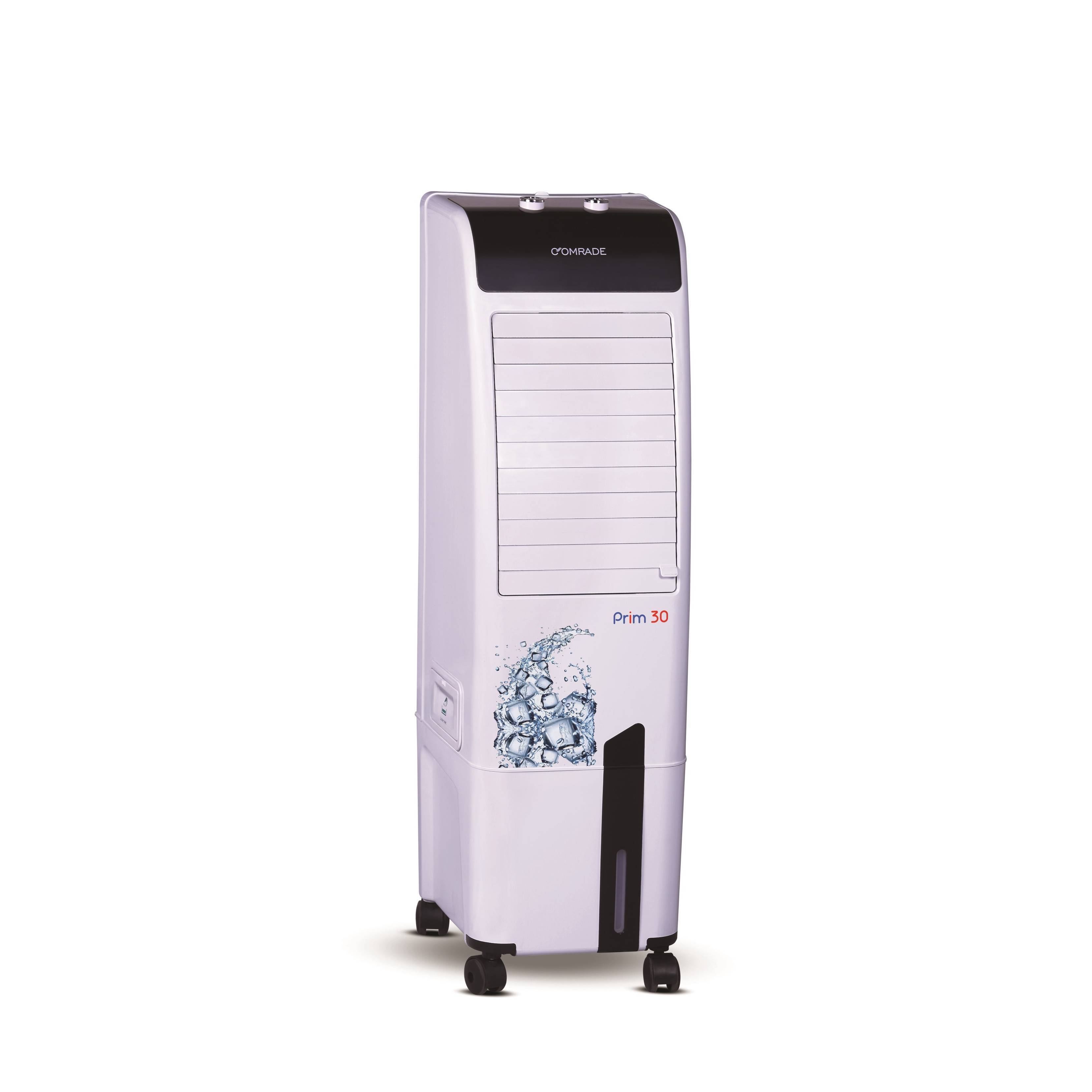 Two stage evaporative Stirling honeycomb air cooler with wheels easy to moveable Prim 30 Air Conditioning Appliances