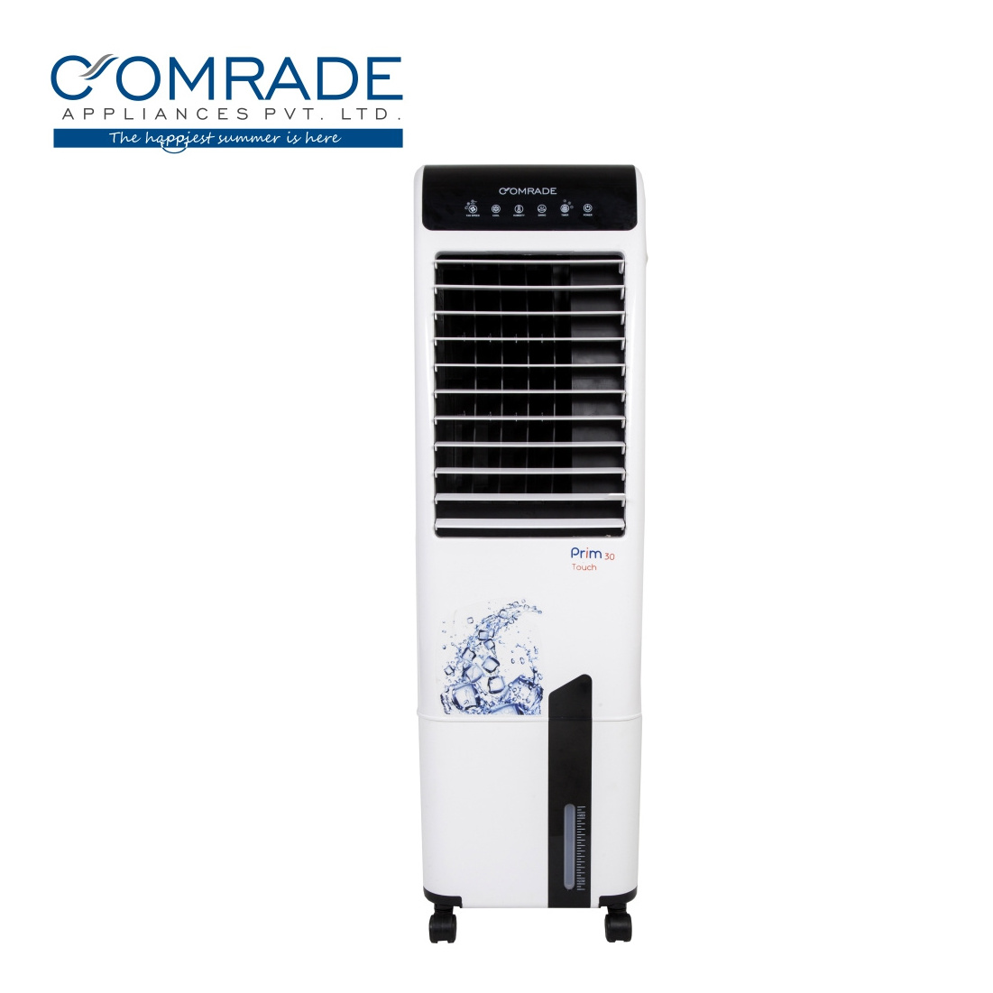 2021 New style high quality electric portable evaporative coolar Prim 30 Touch water air cooler for Personal or home