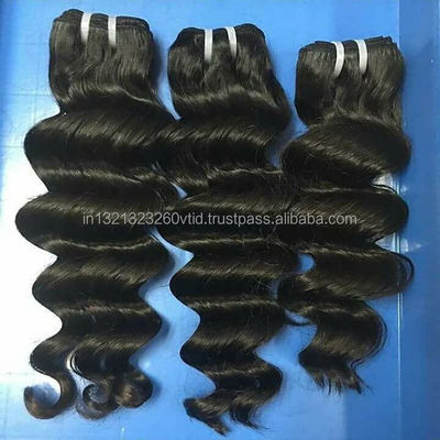 Raw Virgin Cuticle Aligned Curly Hair Bundles Water Wave Hair Weave Body wave Hair Extensions Double Weft Indian Manufacturer