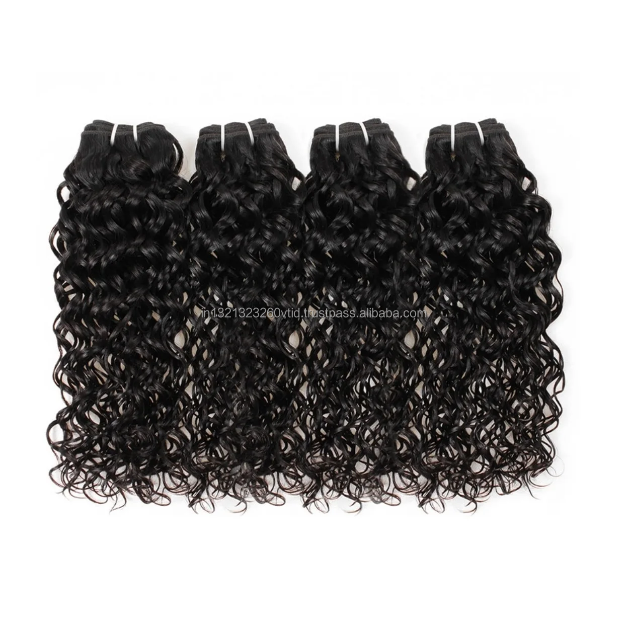 Raw Virgin Cuticle Aligned Curly Hair Bundles Water Wave Hair Weave Body wave Hair Extensions Double Weft Indian Manufacturer