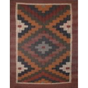 Geometric Design Turkish Handmade Kilim, Oversize Multicolor Decorative area kilim Rug, Living Room Boho Chic Kilim Rug