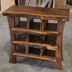 Acacia Wood  Live edge  Rack Table