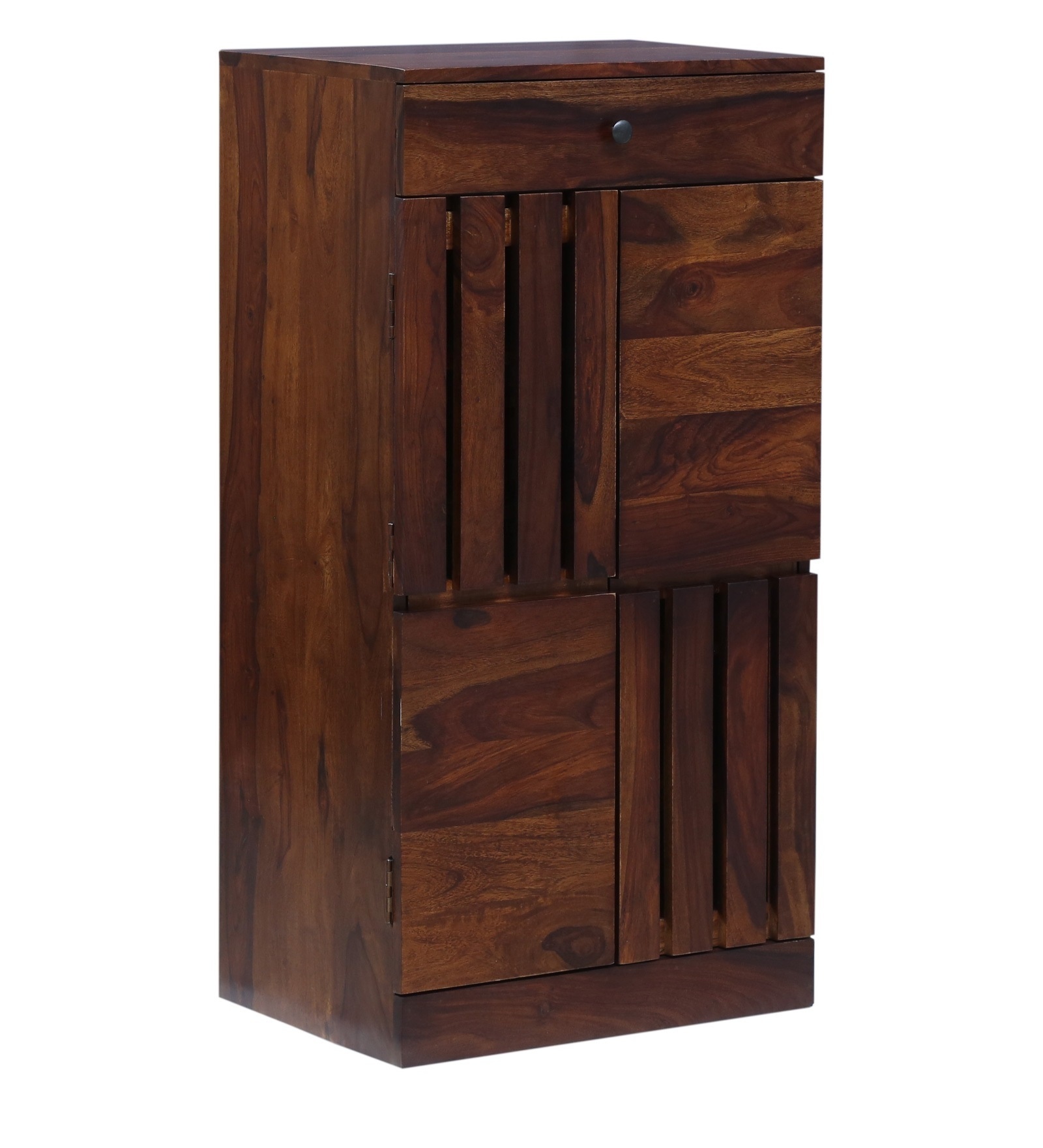 Industrial Solid Wood Shoe Cabinet