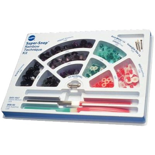 Super-Snap Rainbow Technique Dental Finishing Polishing Composite restorative Strip Disc Kit