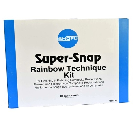 Super-Snap Rainbow Technique Dental Finishing Polishing Composite restorative Strip Disc Kit