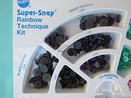 Super-Snap Rainbow Technique Dental Finishing Polishing Composite restorative Strip Disc Kit