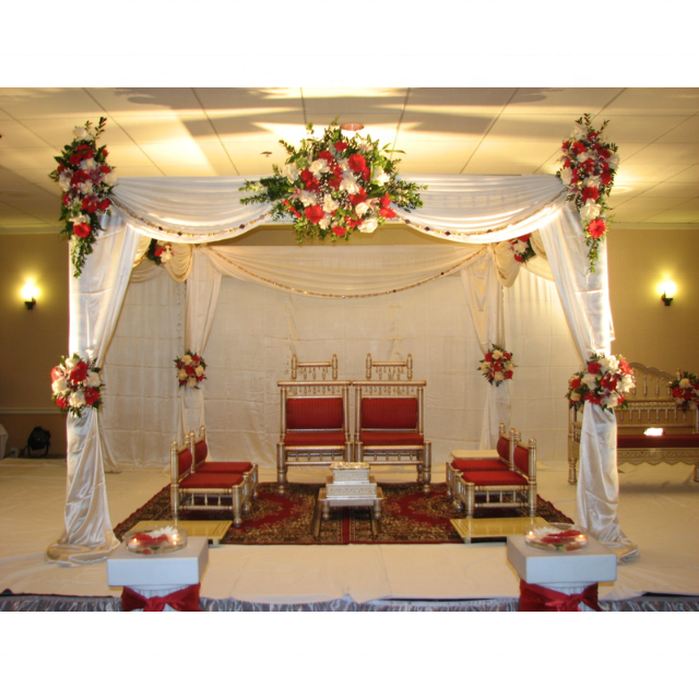 Pipe and Drapes Beautiful Mandap swag Backdrop curtain wedding draping drapes for wedding event party