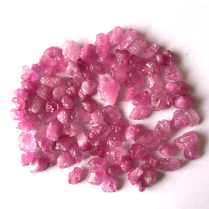 Natural Burma Ruby Stones Rough Ruby Gemstone Raw Wholesale Loose Gemstones with Natural Origin Priced by Carat