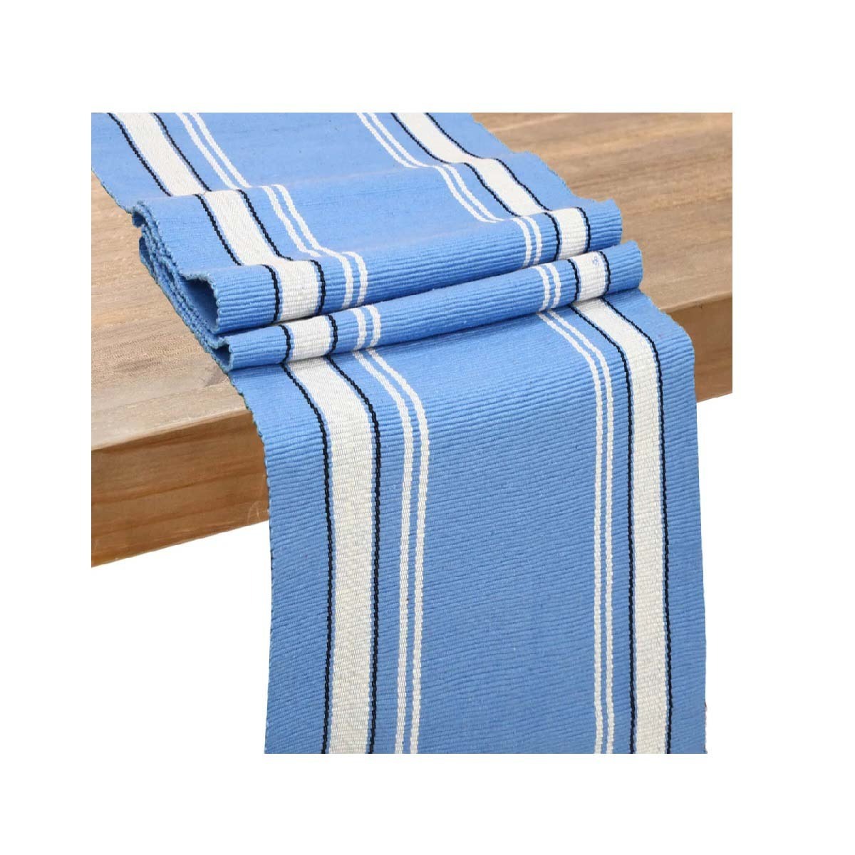 Multi Functional Decor 100% Cotton Portable Foldable Table Runners Perfect For Breakfast Lunch Table Cloth