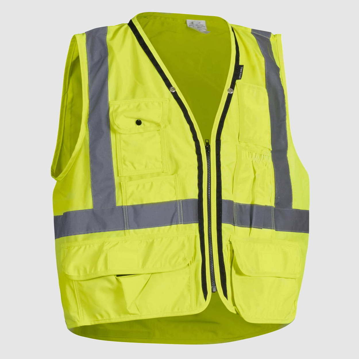 High Visibility Reflective Safety Vest Workwear Safety Vest Construction Vest For Workers Neon Green and Orange Colour  Best