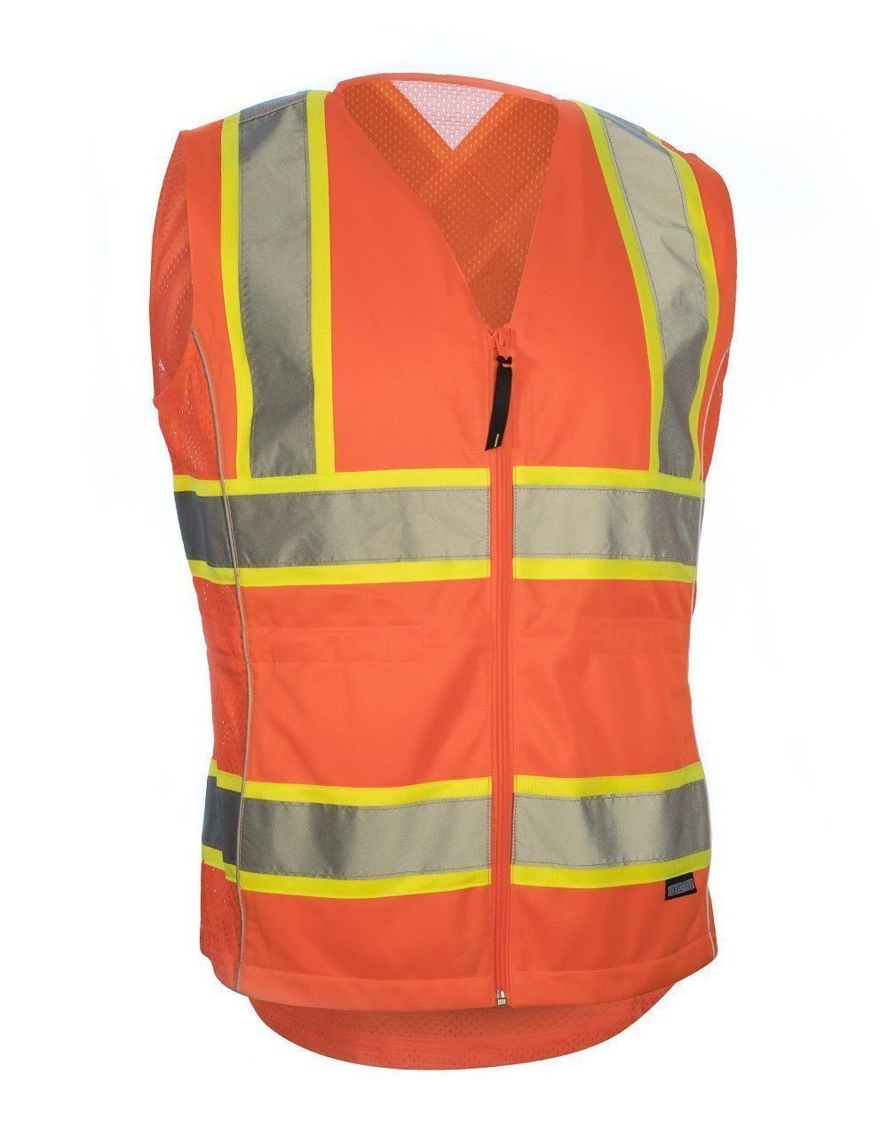 Customized Security Vest Fluorescent Fabric Safety Vest High Visible Reflective Vest Safety Reflector Security Work